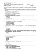 EXAMEN SEGUNDO BIMESTRE DE TECNOLOGIA GRADO: SEGUNDO