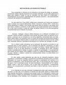 COMO ES LA MOTIVACIÓN EN LOS GRUPOS DE TRABAJO