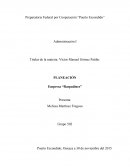 PLANEACIÓN Empresa “Raspadines”