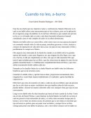 El que no lee se a-burre