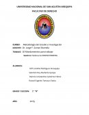 Metodología del Estudio e Investigación