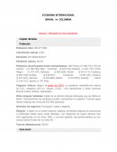ECONOMIA INTERNACIONAL BRASIL vs COLOMBIA