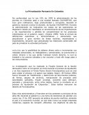 Que es La Privatización Portuaria En Colombia