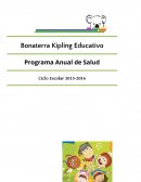 Programa Anual de Salud - Bonaterra Kipling Educativo