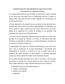 Fundamentación conceptual para una intervención psicomotriz en educación física