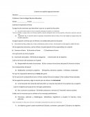 Examen test de idioma Español