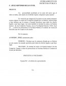 Personalidad acreditada en los autos del juicio que al rubro se indica, ante usted con el debido respeto comparezco para exponer