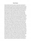 El agua que goteaba de las tejas hacía un agujero en la arena del patio. Sonaba: plas plas y luego otra vez plas en mitad de una hoja de laurel que daba vueltas