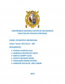 Estadistica inferencial