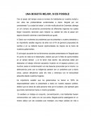 UNA BOGOTÁ MEJOR, SI ES POSIBLE