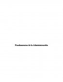 Fundamentos de la administracion ,planificacion