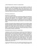 Cómo presentar el proyecto comunitario?