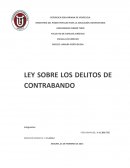 LEY SOBRE LOS DELITOS DE CONTRABANDO - MINISTERIO DEL PODER POPULAR PARA LA EDUCACIÓN UNIVERSITARIA