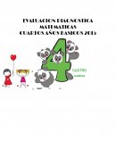 Evaluación de Matemáticas 4º