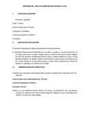 Evaluación realizada por efecto de prácticas técnicas proyectivas