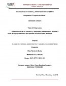 Sistematización de los procesos y operaciones generadas en la empresa a través de un programa interno para optimizar información y sus resultados