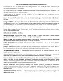 EXPLICACIONES ANTROPOLÓGICAS Y BIOLOGISTAS