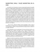 MARKETING VIRAL Y BUZZ MARKETING EN EL CINE