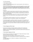 Actividad El mesmerismo