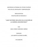 ¿QUÉ FACTORES INFLUYEN EN LA ELECCIÓN DE LA CARRERA UNIVERSITARIA?