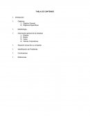 El siguiente trabajo tiene como objetivo realizar una consultoría a una empresa para identificar problemas y oportunidades de mejora en el área de logística