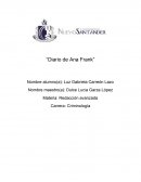 Resumen "El diario de Ana Frank"