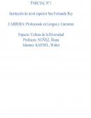 Formaciòn docente y diversidad cultural