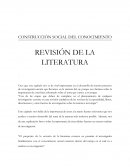 Revisión de la literatura - Ensayo