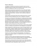 Tipos de delincuencia. La delegación Cuauhtémoc