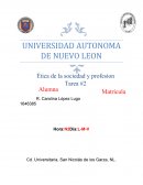 Cuadro comparativo sobre los conceptos de ética, moral y de la persona como sujeto de acción moral y valoración ética