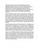 Ensayo de Historia. Liberalismo Económico