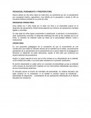 PEDAGOGÍA, PENSAMIENTO Y PREOPERATORIO