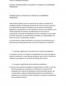 Introducción al estudio de la teoría de la enseñanza problemática