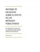 ENSAYO SOBRE LOS MENSAJES PUBLICITARIOS