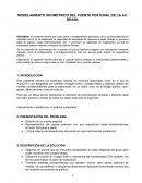 MODELAMIENTO GEOMÉTRICO DEL PUENTE PEATONAL DE LA AV. BRASIL