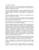 La importancia del lenguaje,estructura de los mensajes