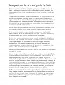 Desaparición forzada en Iguala de 2014