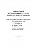 Plan de marketing anticheria & parrilla Rosita