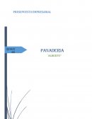 Presupuesto empresarial - Proyecto