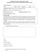 Control de lectura " A orillas del rio piedra me sente y llore"