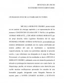 MODELO DE DENUNCIA DE JUICIO