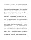 Estado de la cuestión: La importancia de los conos en el desarrollo económico de la ciudad de Lima a partir de 1990