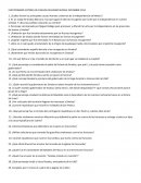 Cuestionario resuelto del curso de Historia