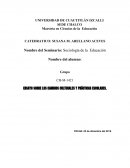 Sociología de la Educación - Práctica