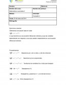 Matemáticas avanzadas: práctica de ejercicios