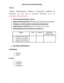 Factores socioeconómicos al rendimiento académico en escolares de educación secundaria