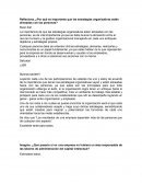 Reflexiona. ¿Por qué es importante que las estrategias organizativas estén alineadas con las personas?