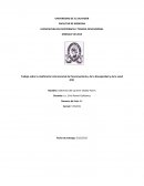 Trabajo sobre la clasificación internacional del funcionamiento, de la discapacidad y de la salud