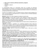 Oficio circular constancia certificado memorándum y telegrama