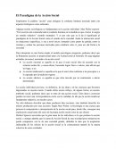 El Paradigma de la Acción Social